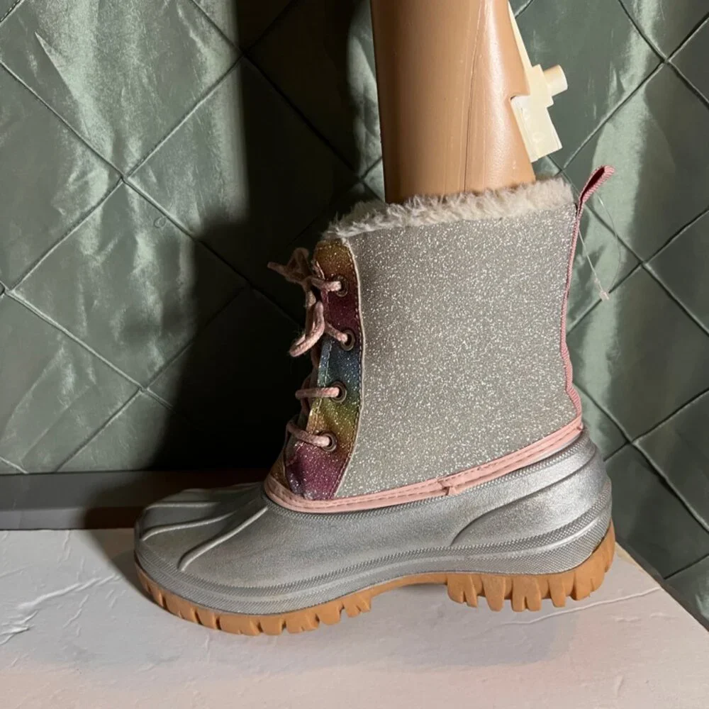 Juicy‎ Couture Girls Lil Quinto Drive Rain Boots Size 4 US *GS6